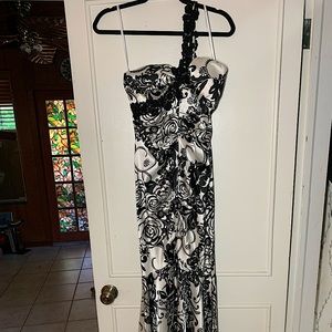 XSCAPE floral mermaid gown